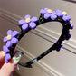 🌺 Barrette tressée enfant – Design soigné, matière douce & sans tirage ✨