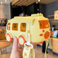 🎁 Meilleurs cadeaux pour les enfants 🚌 Bouteille d'eau portable en forme de bus avec sangle de transport