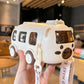 🎁 Meilleurs cadeaux pour les enfants 🚌 Bouteille d'eau portable en forme de bus avec sangle de transport