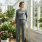📢📢 50 % de réduction !! ⏰Ensemble Femme Décontracté avec Haut et Pantalon à Cordon de Serrage👕👖