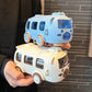 🎁 Meilleurs cadeaux pour les enfants 🚌 Bouteille d'eau portable en forme de bus avec sangle de transport
