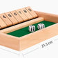 Dernier jour de promotion - 49 % de réduction 🔥 JEUX DE FAMILLE AMUSANTS - Jeu de société Shut The Box 🎲