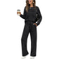 📢📢 50 % de réduction !! ⏰Ensemble Femme Décontracté avec Haut et Pantalon à Cordon de Serrage👕👖