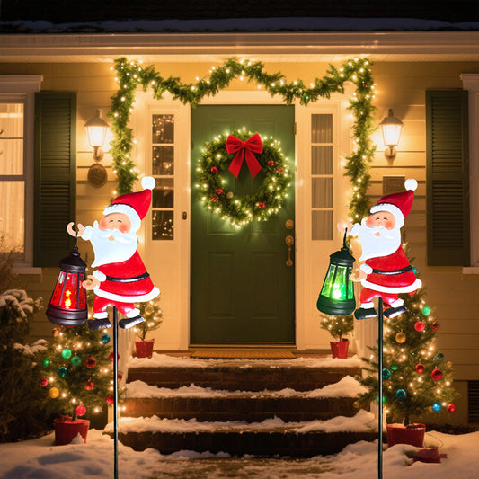Collection de décorations de jardin : bouilloires solaires, lampes et lanternes pour Noël 🎅