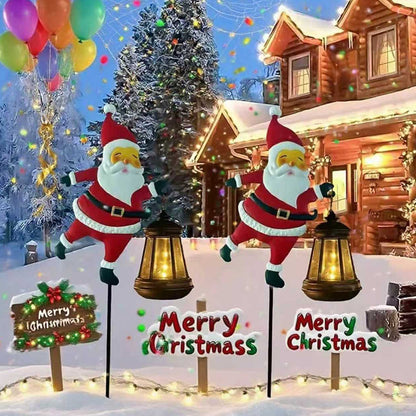 Collection de décorations de jardin : bouilloires solaires, lampes et lanternes pour Noël 🎅