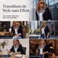 ⌛Dernier jour -60%🔥🧥Veste Femme en Maille & Denim🎁