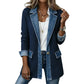 ⌛Dernier jour -60%🔥🧥Veste Femme en Maille & Denim🎁