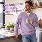 🎁 Vente 2026 — Plus de 40 100 vendus!✨T-shirt en nid d'abeille confort superposé