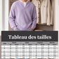 🎁 Vente 2026 — Plus de 40 100 vendus!✨T-shirt en nid d'abeille confort superposé