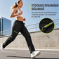 🌙 OFFRE LIMITÉE -50% ! 💕 Pantalons de sport décontractés pour femme avec poches zippées