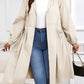 💖SOLDES 50 % DE RÉDUCTION🧥Manteau décontracté grande taille à capuche, manches longues, fermeture éclair et cordon de serrage